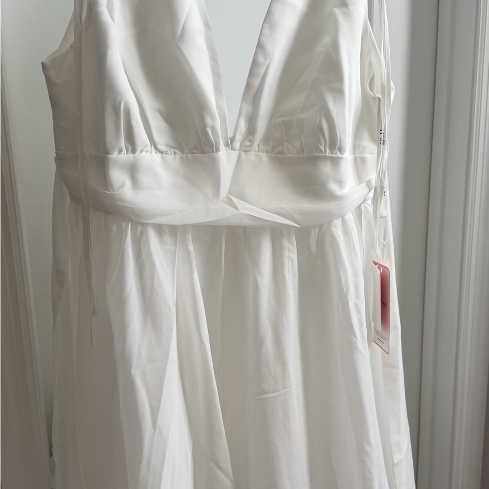 JJs House Elegant White Dress